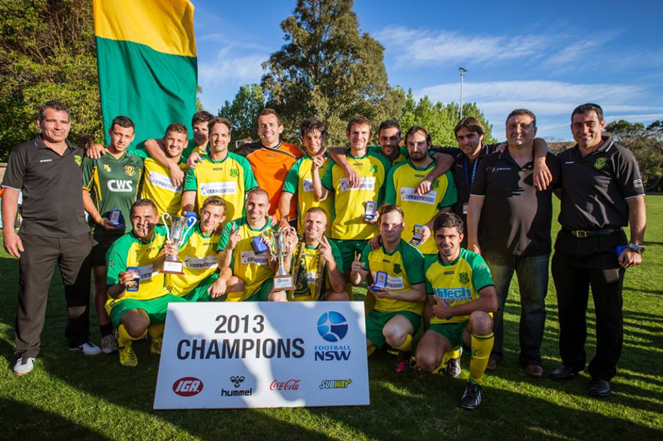 Stanmore Hawks - State League Two Champions 2013