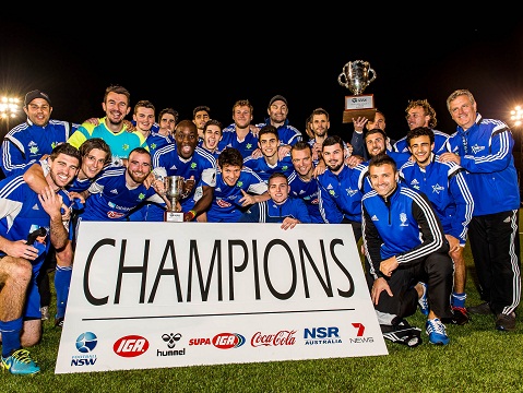 Hakoah Sydney City East-  NSW State League One Champions 2014