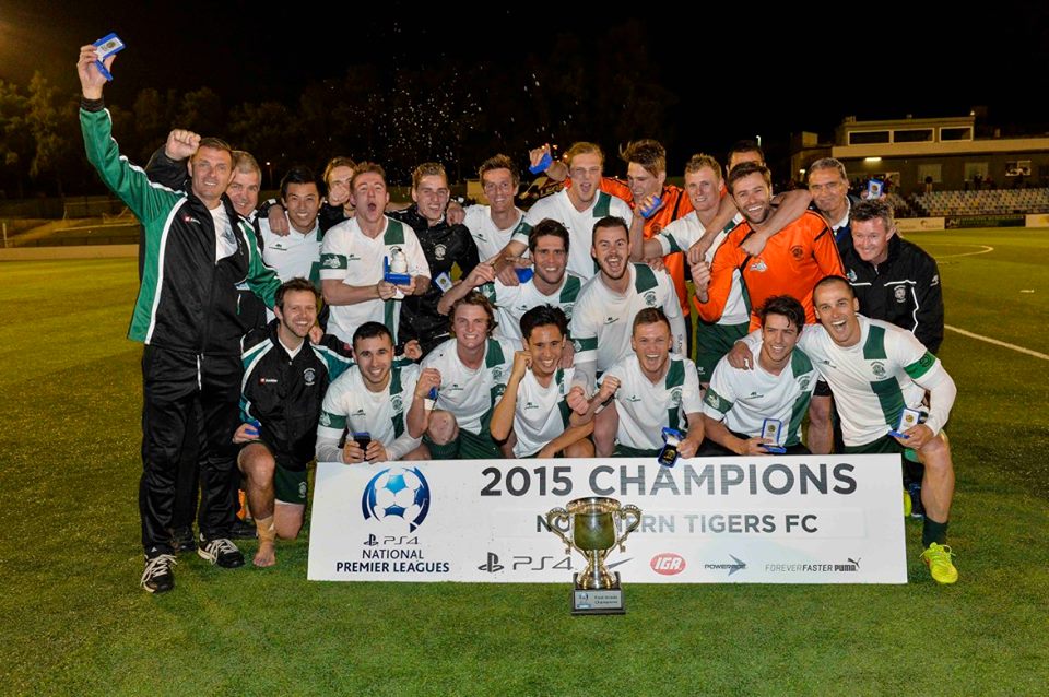 Northern Tigers - NPL Two Champions 2015