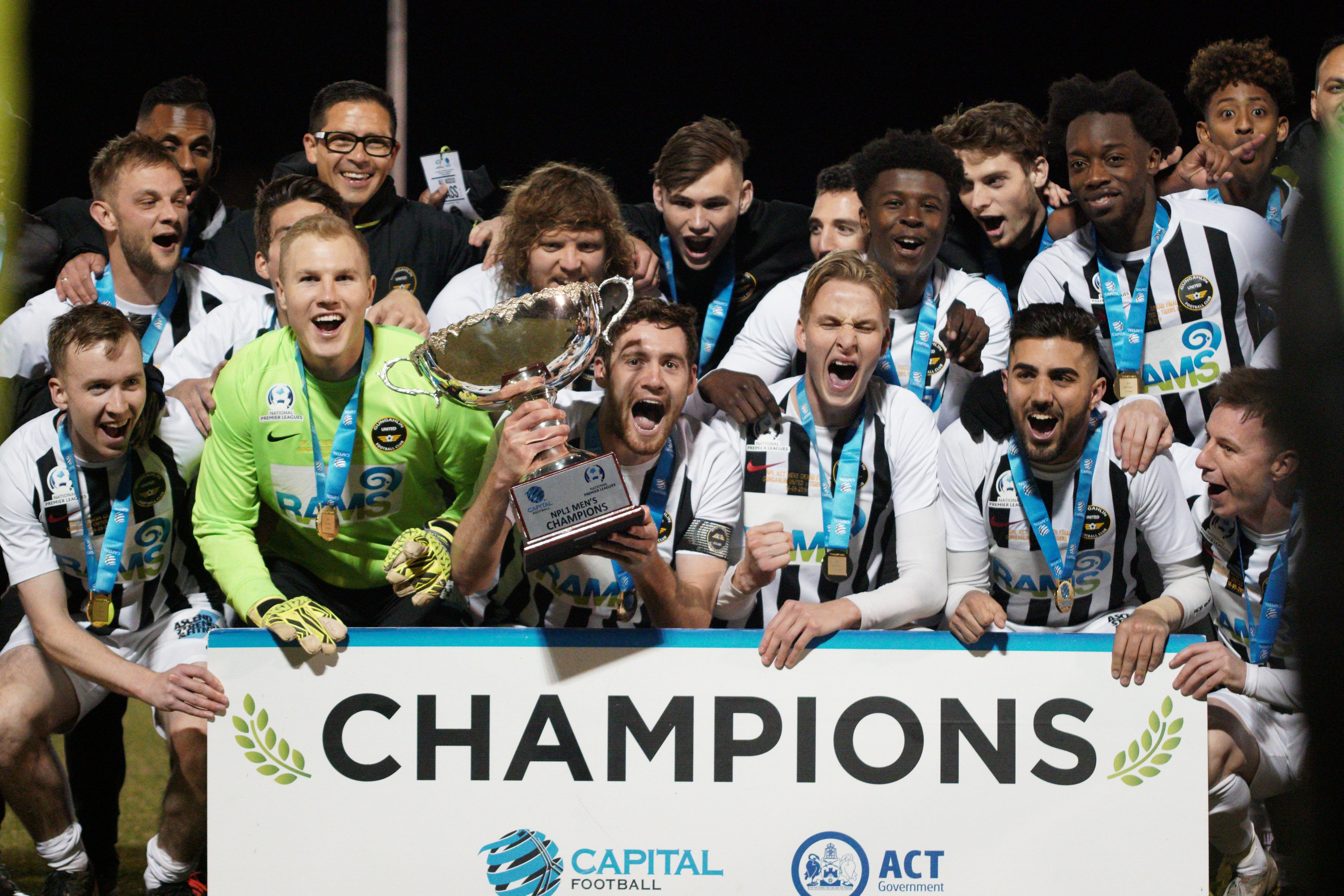 Gungahlin United - Capital Football NPL Grand Final Winners 2019